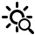 zoom, brightness icon