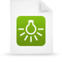 paper, file, green, document icon