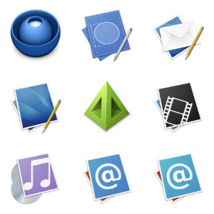 Agua Apps Vol. 1 icon sets preview
