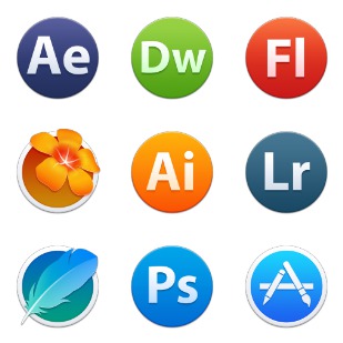 Smooth App icon sets preview