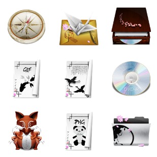 Kaori icon sets preview