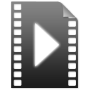movie, file, film, paper, video, document icon