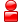red, user icon
