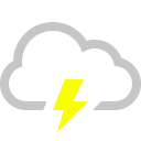 lightning, cloud icon