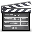 movie, toolbar, film, old, video icon