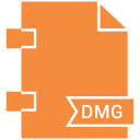 document, page, file, extension, dmg, format icon