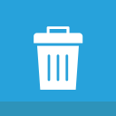 garbage, delete, remove, recycle, trash, bin icon