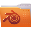 blender, folder icon