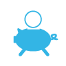 money, pig icon