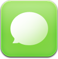 Green, Sms icon