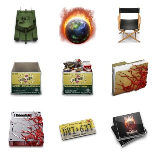 War of the Worlds icon sets preview