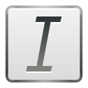 italic, text, format icon