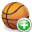 basketball, add icon
