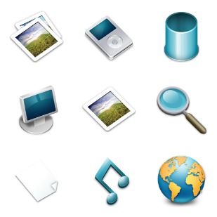 Aquanox Mini icon sets preview