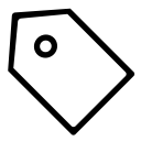 tag, price, discount, stroke, common, general, label icon