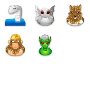 Myths icon sets preview