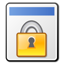converted, security, file, locked, paper, lock, document icon