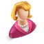 Female, User icon