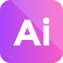 extension, illustrator, format, adobe icon