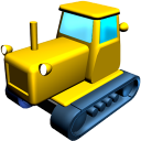 Catterpillar tractor icon