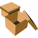 boxes brown icon