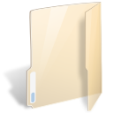 Folder open transparent icon