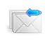response, letter, reply, message, mail, email, envelop icon