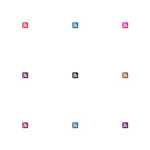 Feed icon sets preview