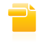 Document, File, Yellow icon