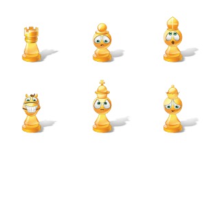 Vista Chess icon sets preview