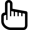 hand,pointer icon