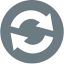 arrow,bold,cycle icon