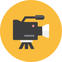 video, camera, 2 icon