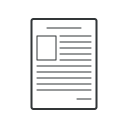 paper, writing, text, file, article, page, document icon