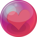 heart pink 6 icon