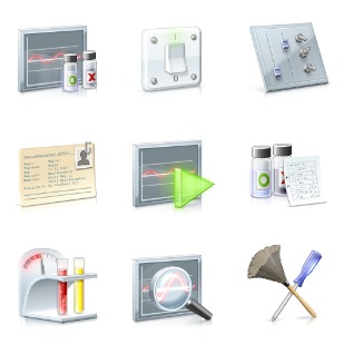 The Centigrade Medical Series icon sets preview