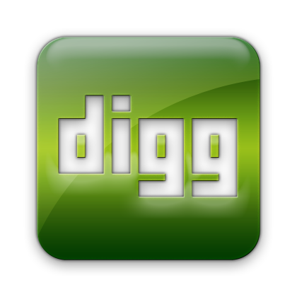 square, digg, logo icon