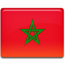 country, flag, morocco icon