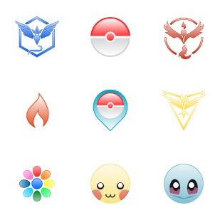 Pokemon Go icon sets preview