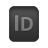 indesign, indd icon