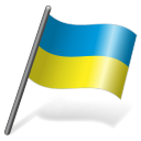 Ukraine Flag 3 icon