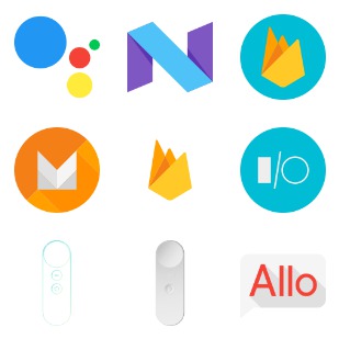 Google I/O 2016 icon sets preview
