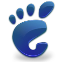 gnome, start, here, blue icon