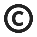 license, certification, copyright, certificate icon