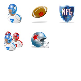 NFL icon sets preview