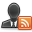 Business, Rss, User icon