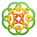 greenyellow,circleknot,knot icon