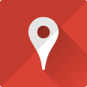 maps, communication, place, google, logo icon