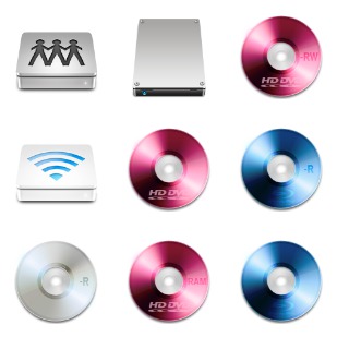 Pry Hardware icon sets preview