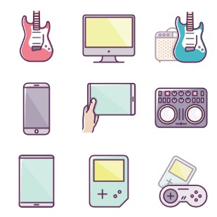 Device Vol.6 icon sets preview